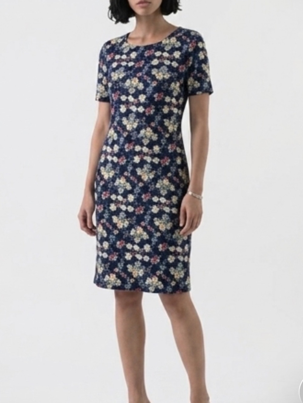 Organic cotton dress floral NWT